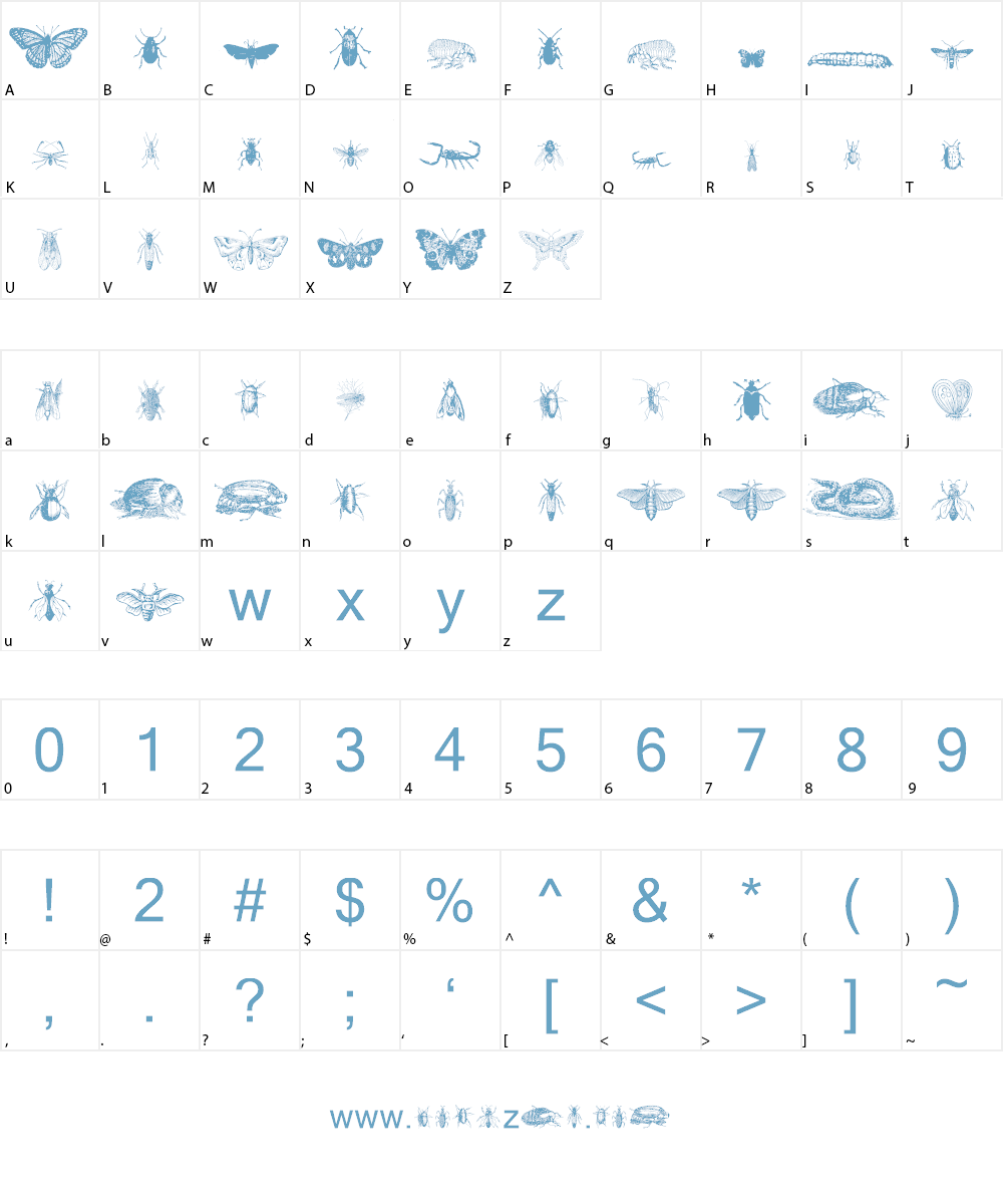 Grissom Four Font Character